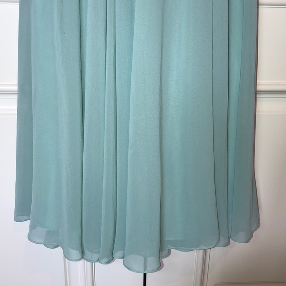 Anthropologie BHLDN Moss Colored Bridesmaid Dress - Picture 3 of 6